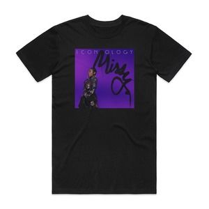 Missy Elliott Iconology Album Cover T-Shirt Black